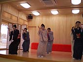 芸妓踊り練習風景
